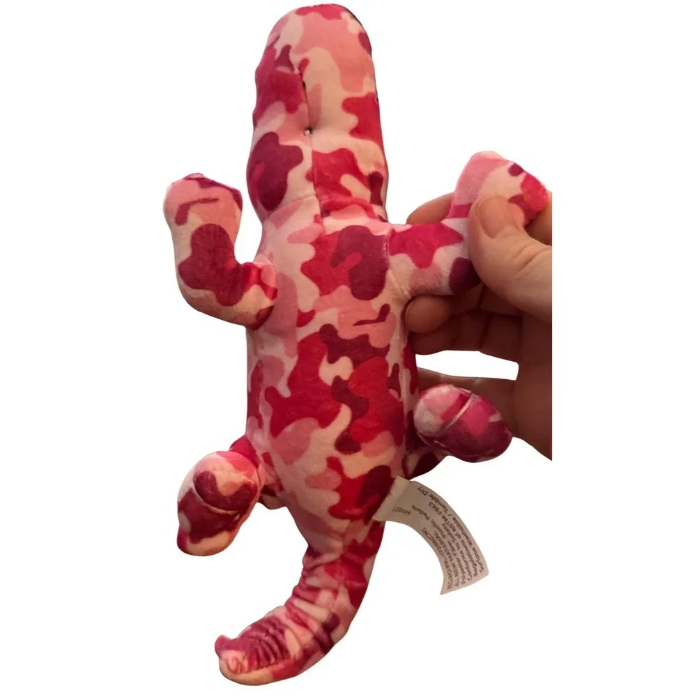 Plushology Laying‎ Pink Camo Alligator Kids 10